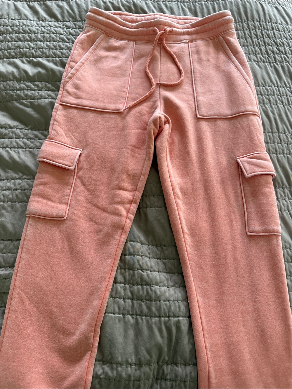 Reflex Coral Peach Sweats with Plush Lining